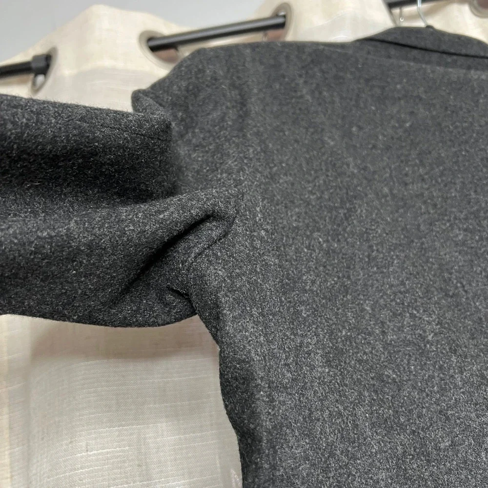 Vintage Polo Ralph‎ Lauren ITALY Wool Cashmere Blazer Jacket Charcoal Size 40